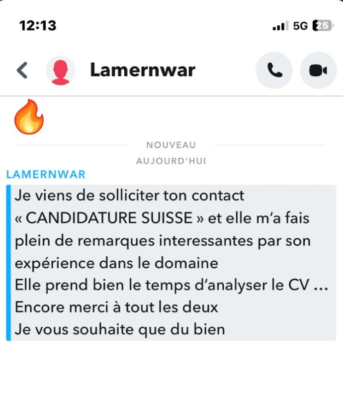 Témoignage client FastCV 2